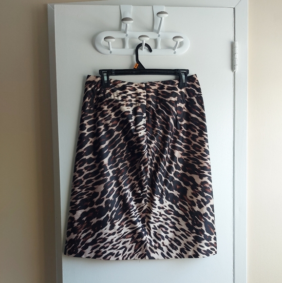 Leopard Print Skirt - Picture 2 of 5